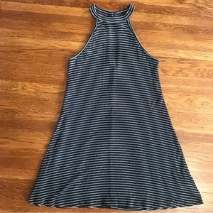 American Eagle Soft & Sexy dress M trapeze halter keyhole back